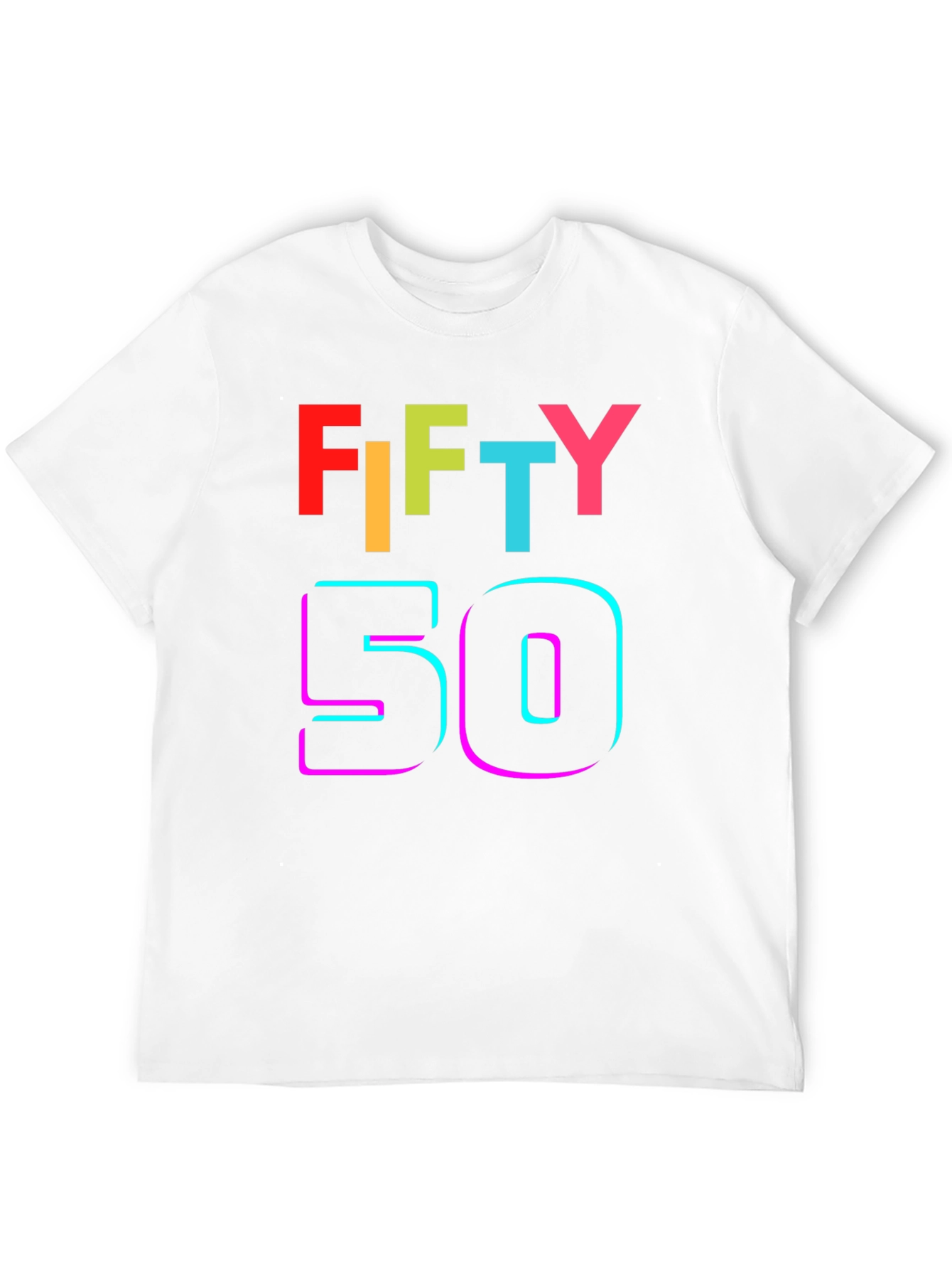 Fifty Birthday Graphic T-Shirt