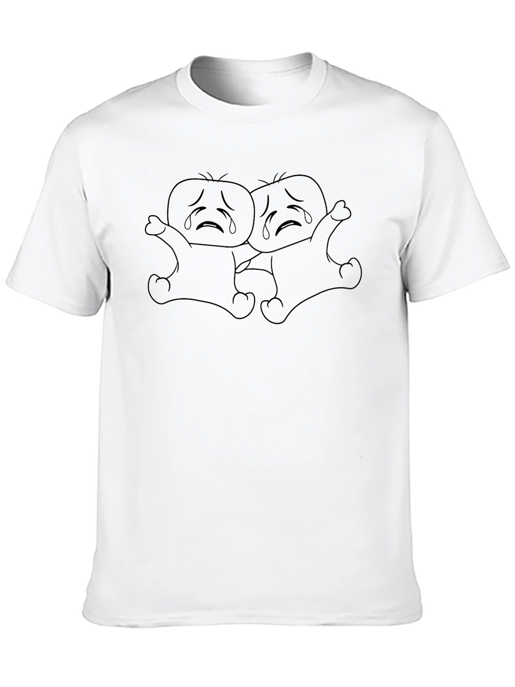 Emotional Support Black T-Shirt