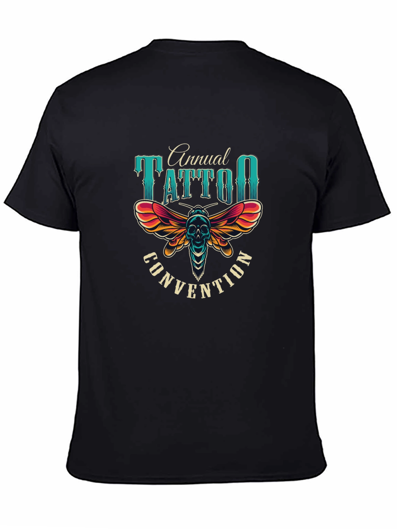 Annual Tattoo Convention Black T-Shirt