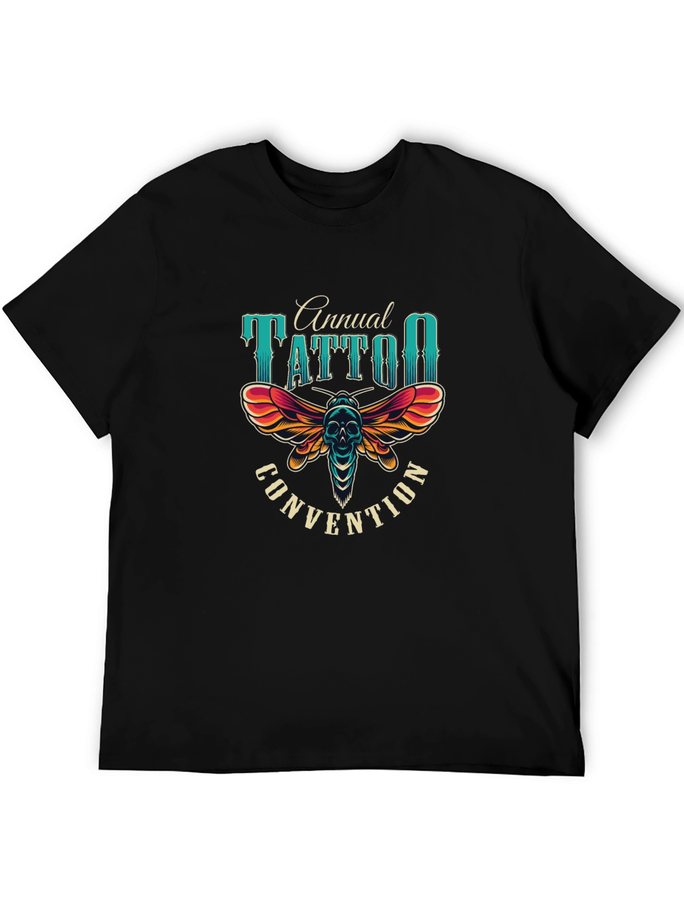 Annual Tattoo Convention Black T-Shirt