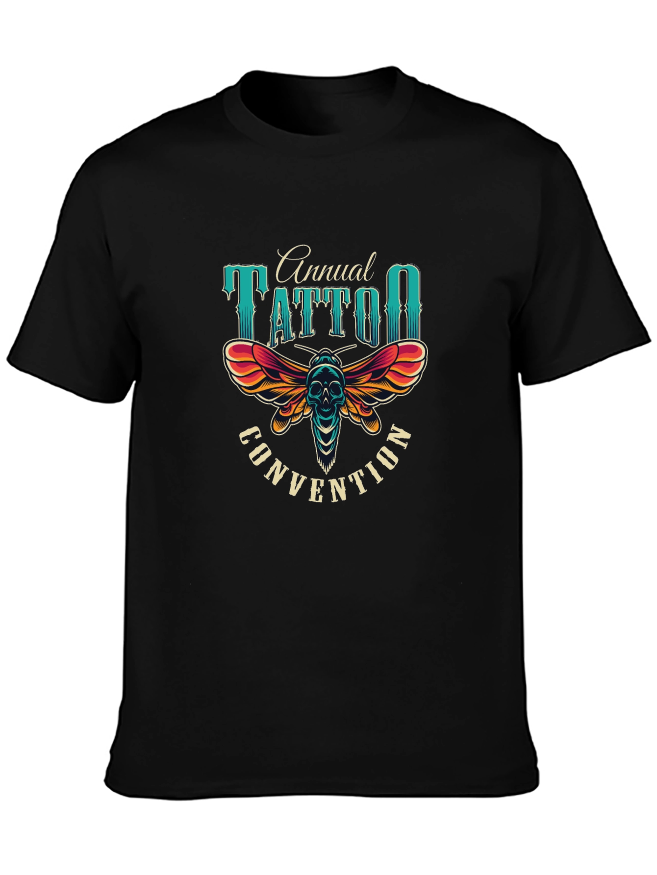 Annual Tattoo Convention Black T-Shirt