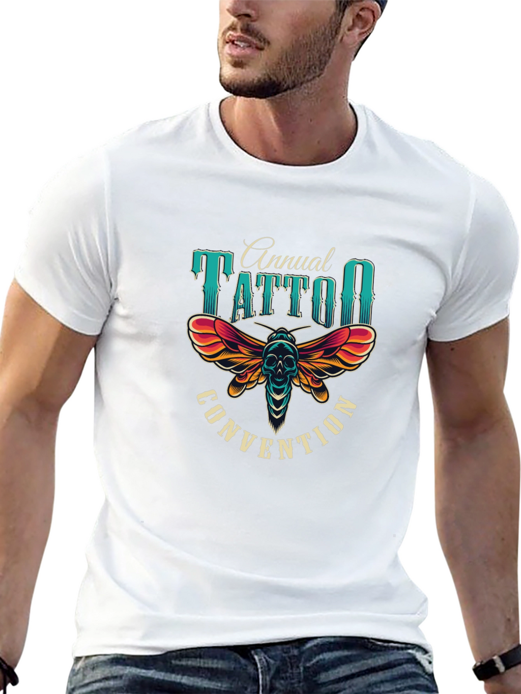 Annual Tattoo Convention Black T-Shirt