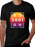 Born in 2001 Retro T-Shirt