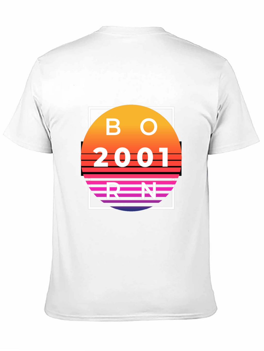 Born in 2001 Retro T-Shirt