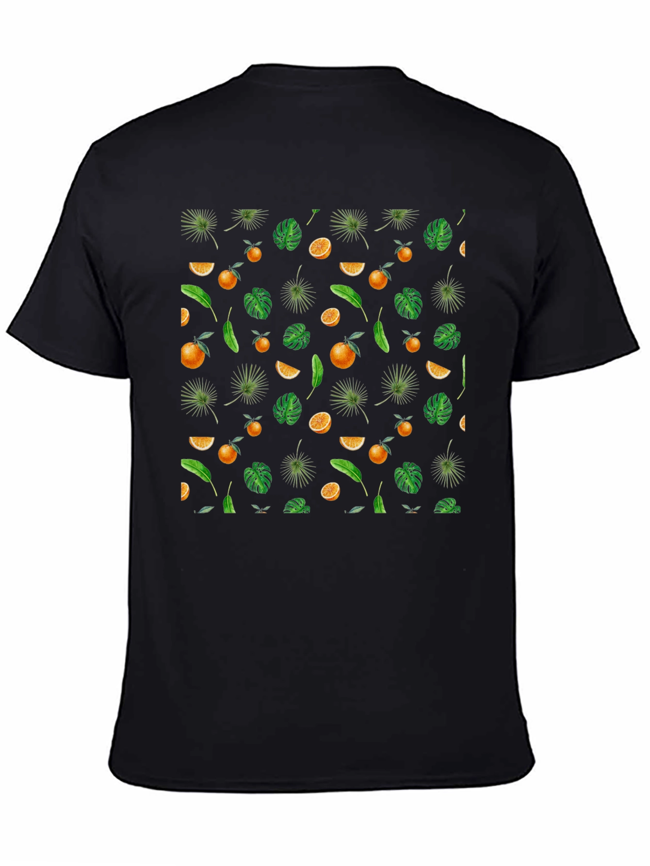 Tropical Fruit Print T-Shirt
