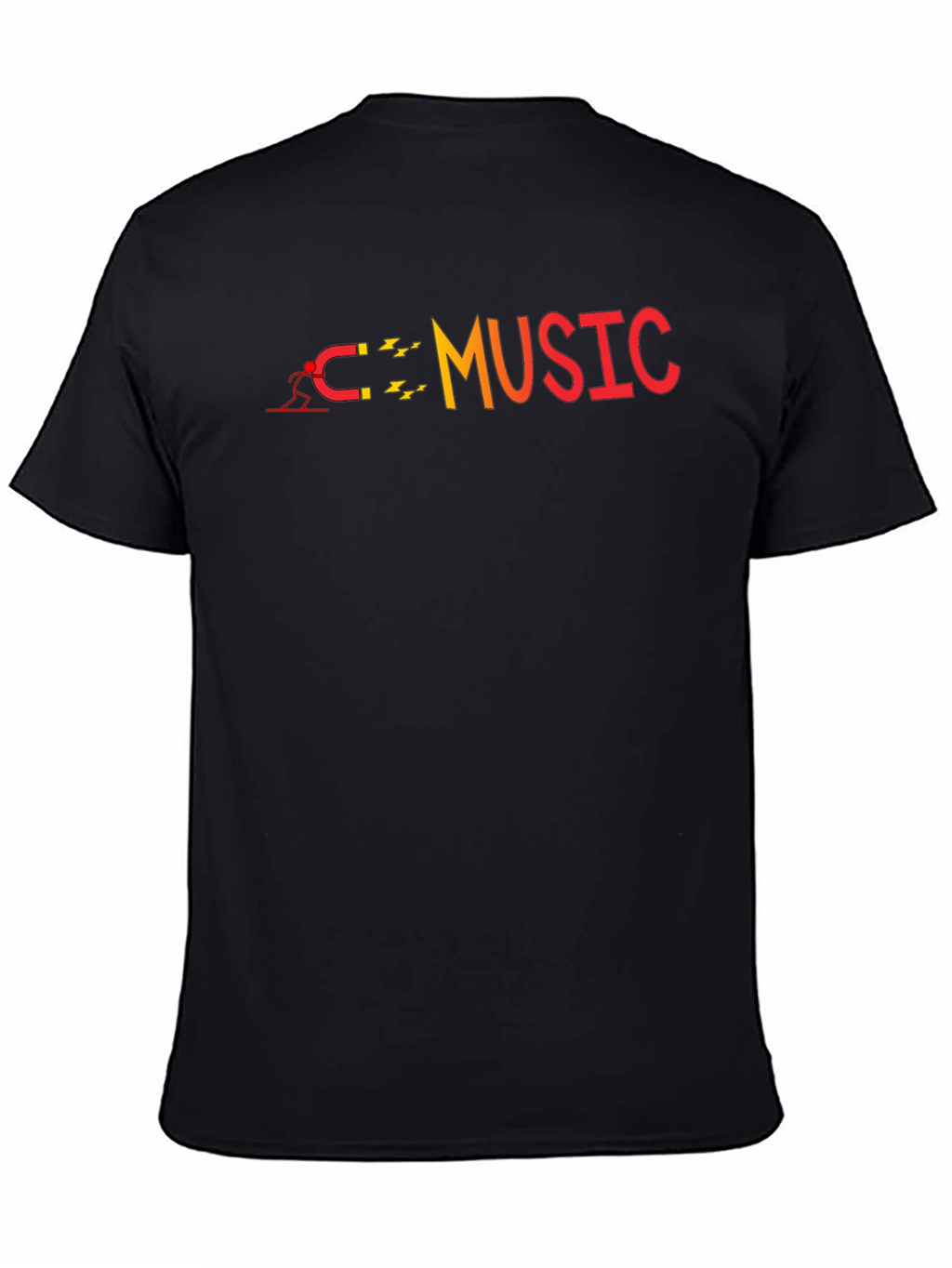 Music Magnet Graphic T-Shirt
