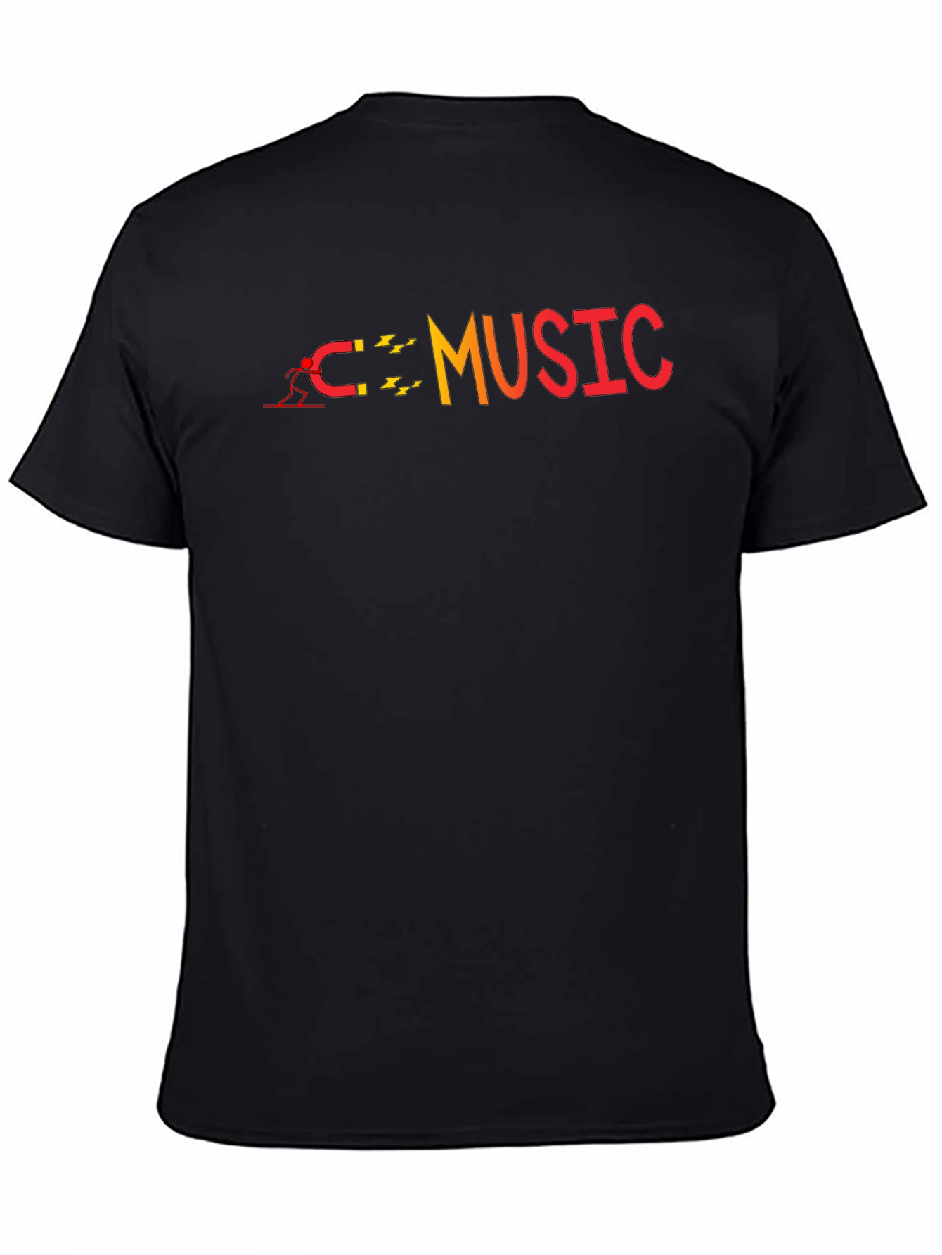 Music Magnet Graphic T-Shirt