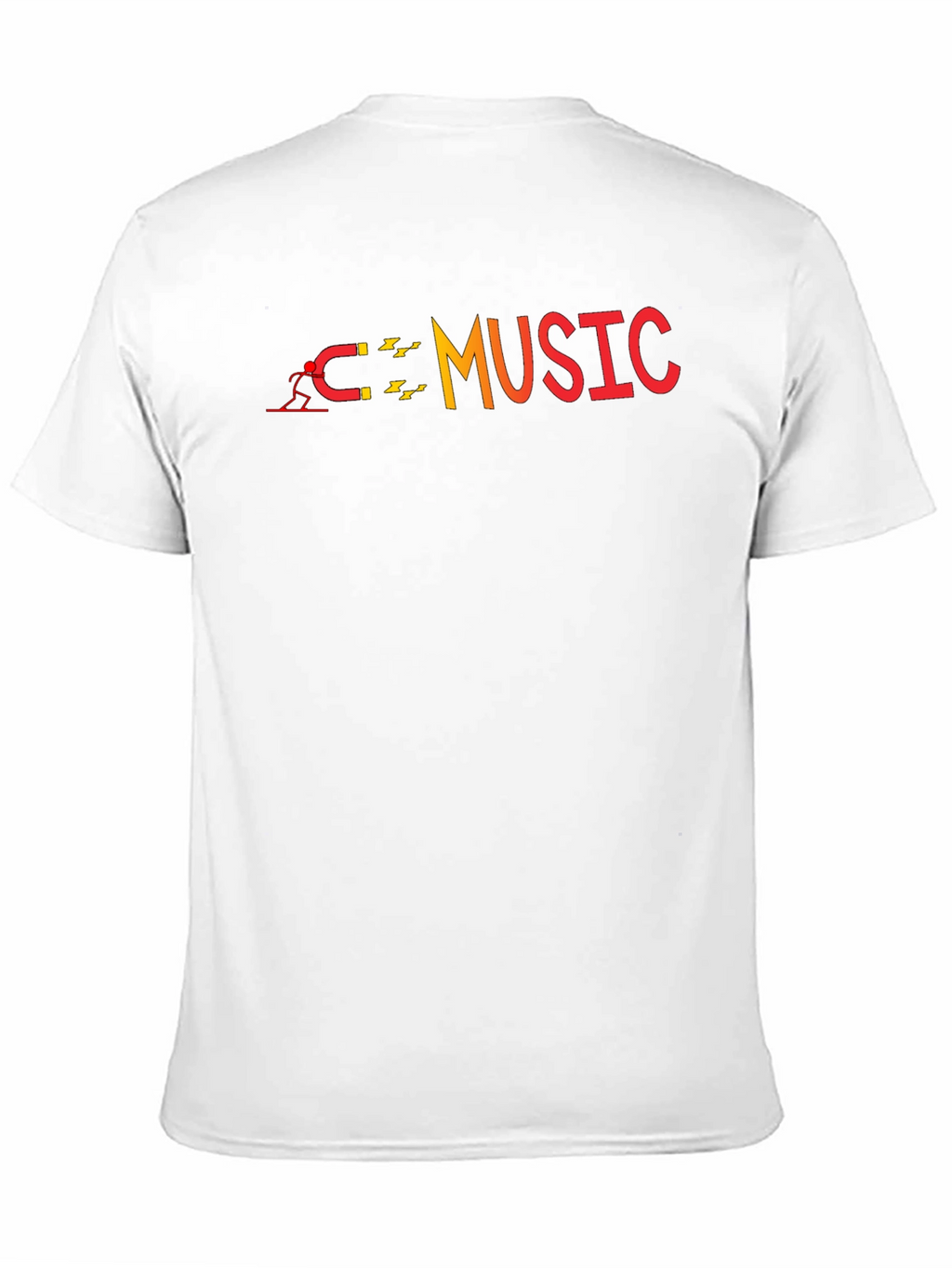 Music Magnet Graphic T-Shirt