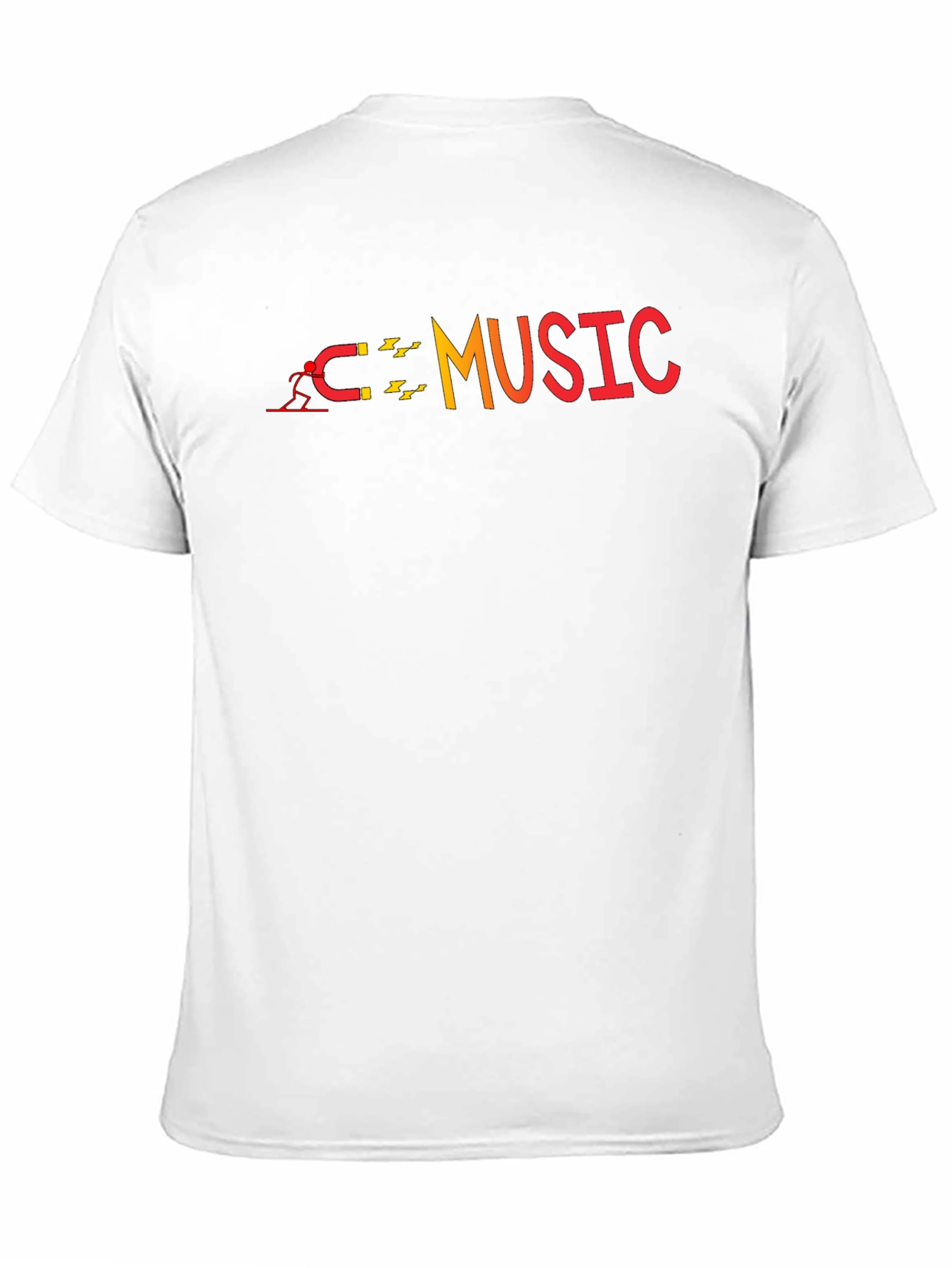 Music Magnet Graphic T-Shirt