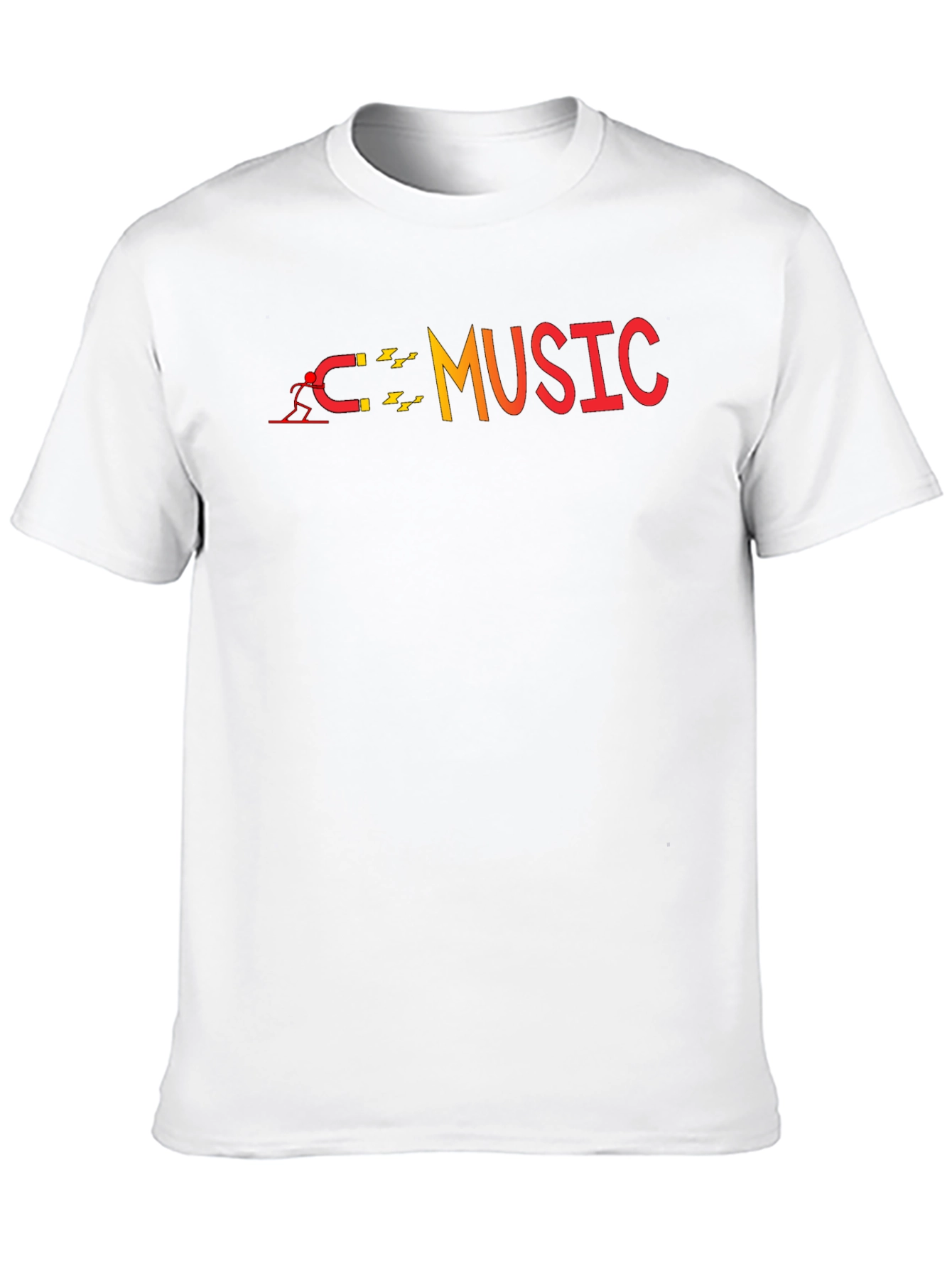 Music Magnet Graphic T-Shirt