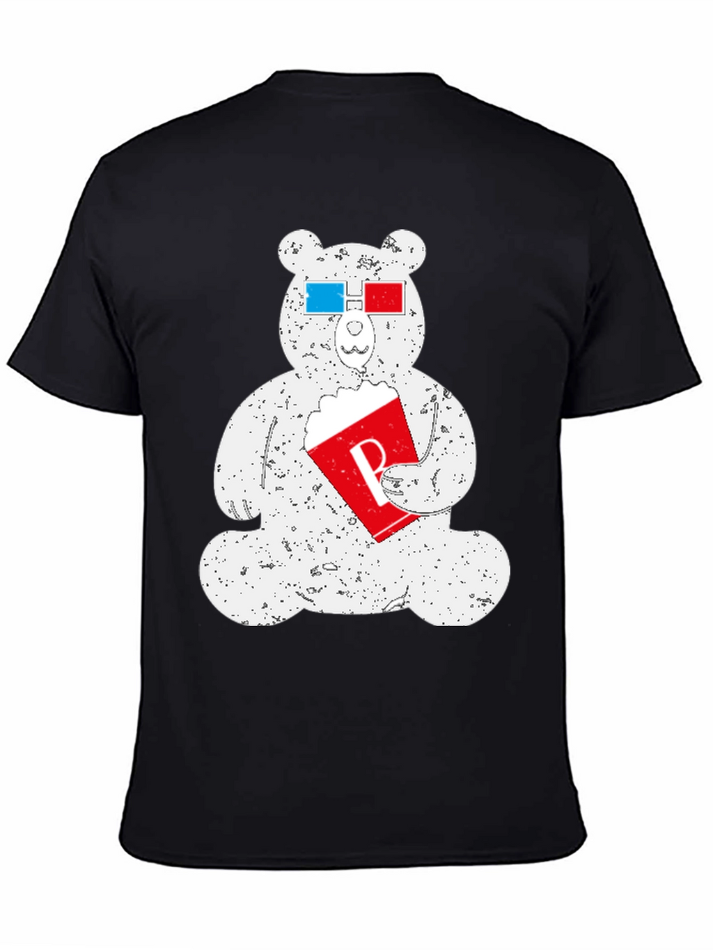 Movie Buff Bear T-Shirt - Funny Graphic Tee