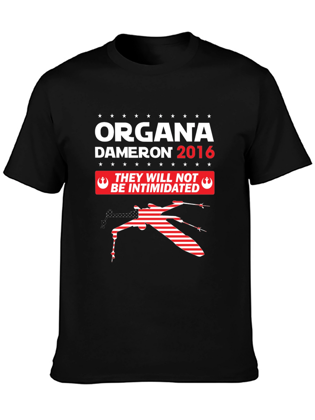 Organa Dameron 2016 Star Wars Fan T-Shirt