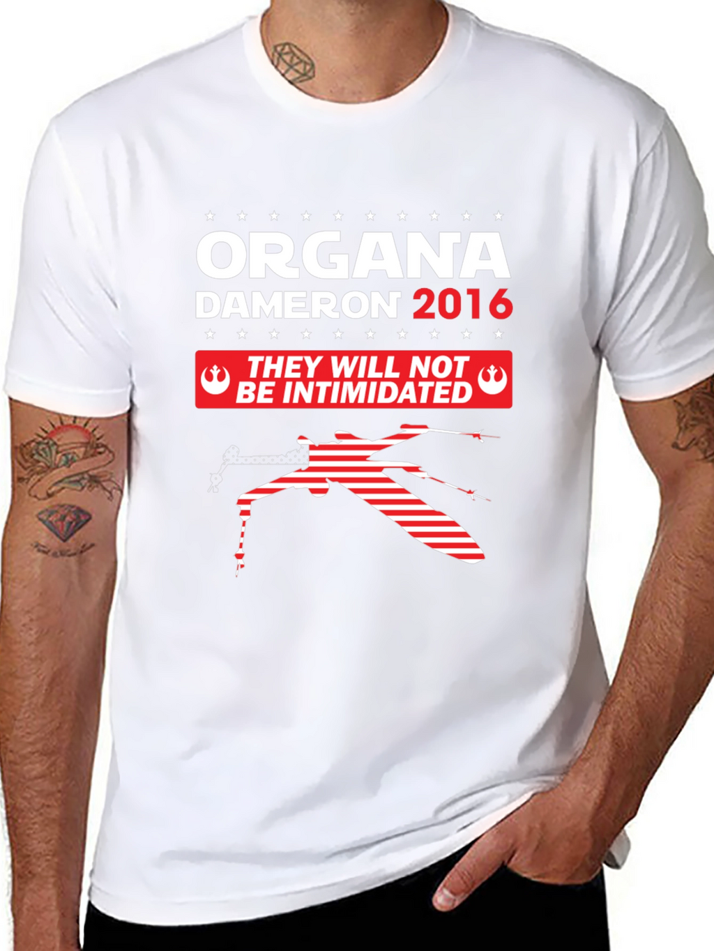 Organa Dameron 2016 Star Wars Fan T-Shirt
