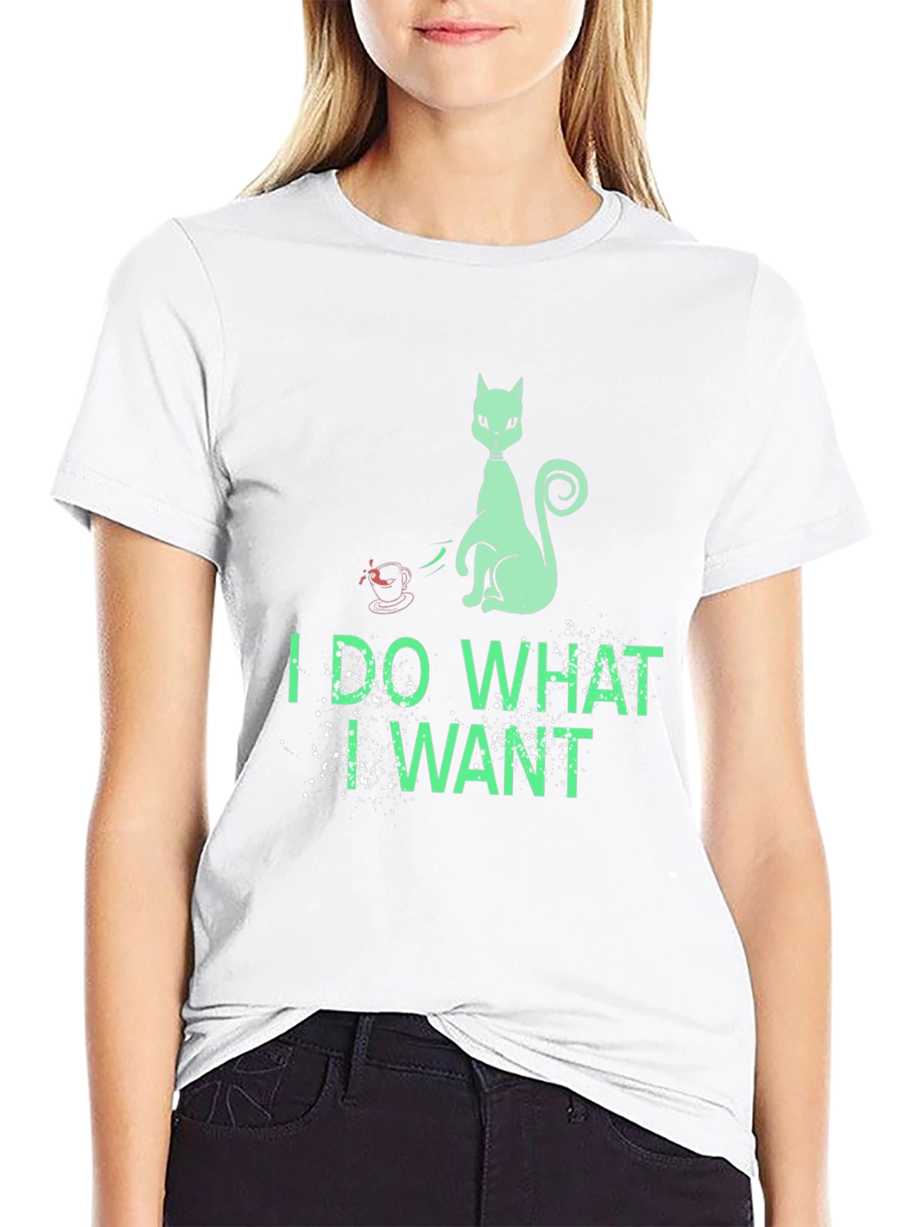 I Do What I Want Cat T-Shirt