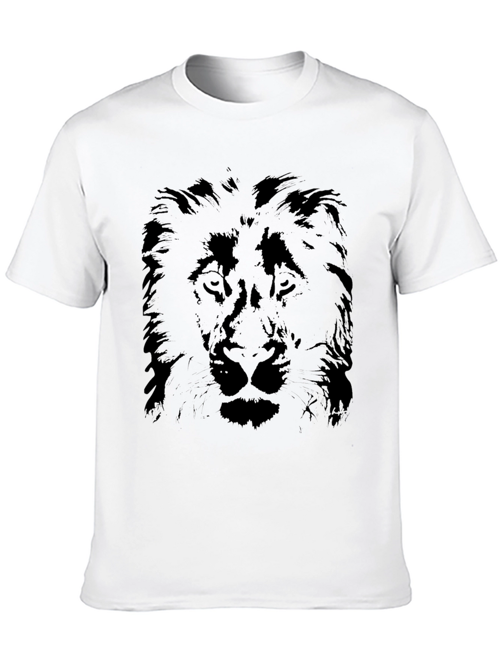Lion Graphic Black T-Shirt