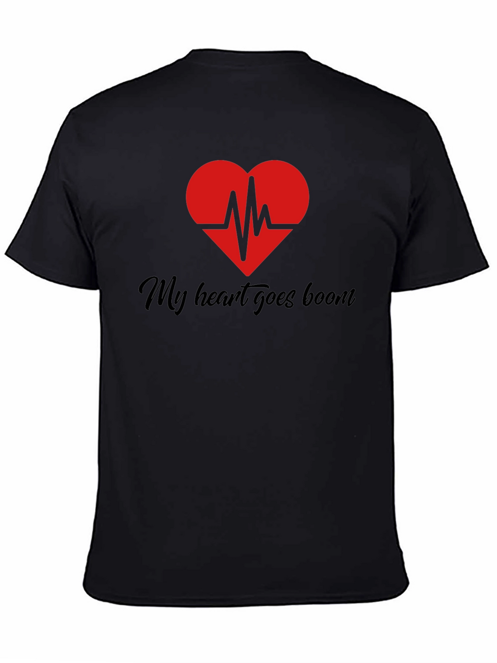 My Heart Goes Boom Graphic T-Shirt