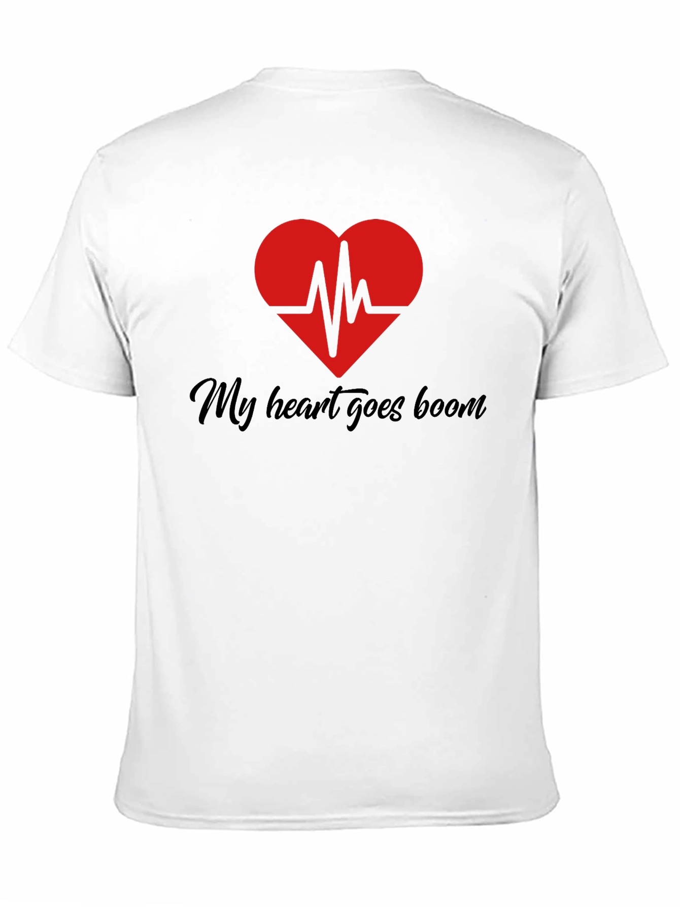 My Heart Goes Boom Graphic T-Shirt