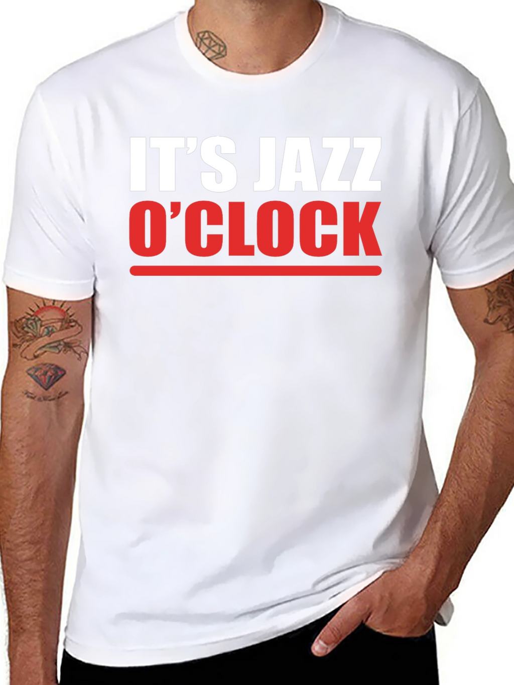 Its Jazz OClock Graphic T-Shirt