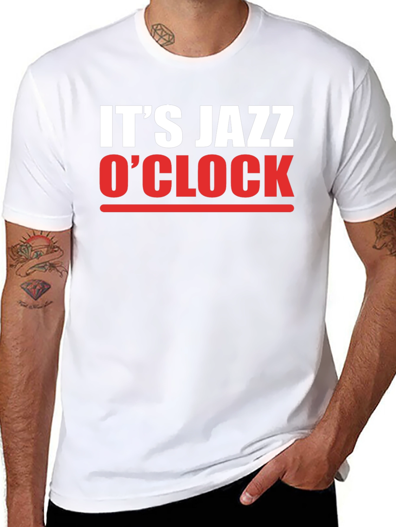 Its Jazz OClock Graphic T-Shirt