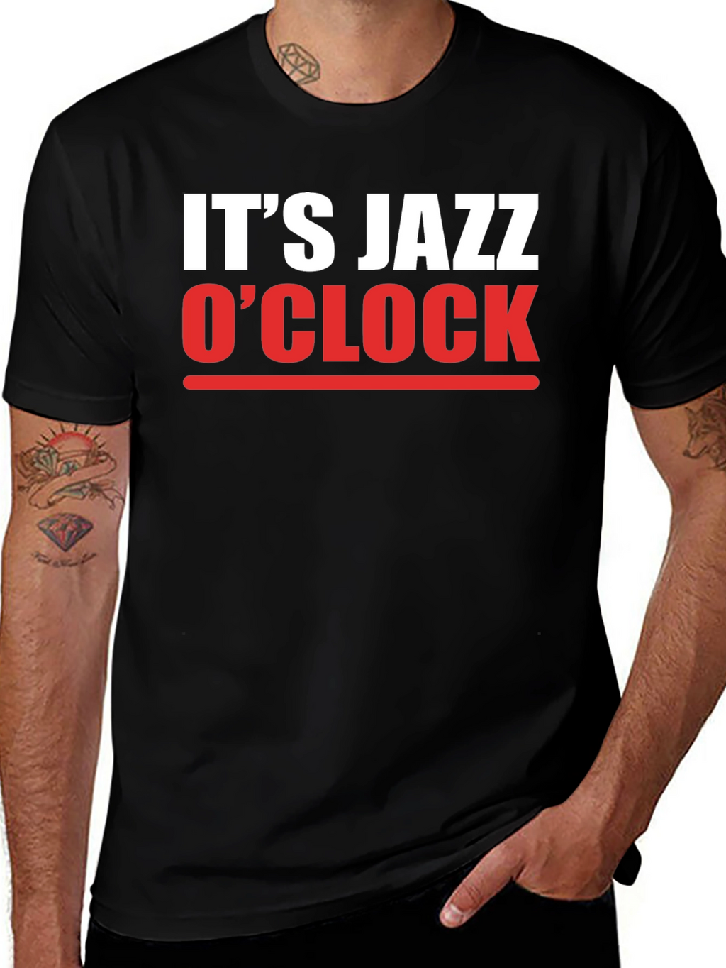 Its Jazz OClock Graphic T-Shirt