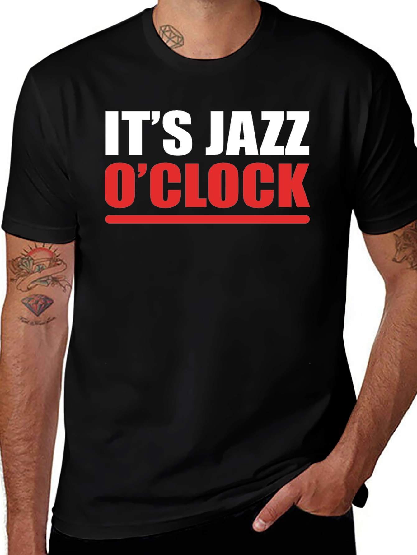 Its Jazz OClock Graphic T-Shirt