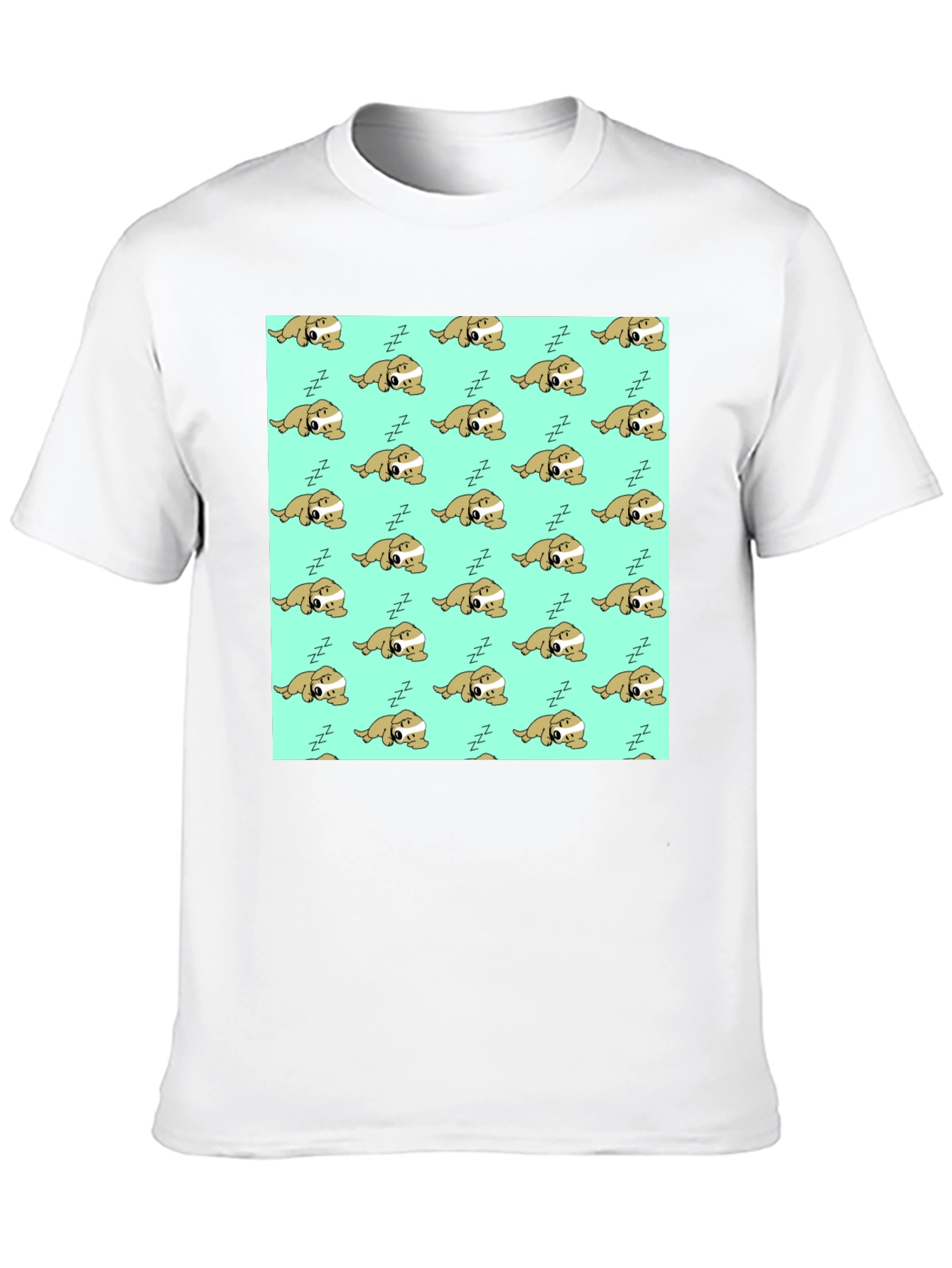 Sleepy Sloth Graphic Tee - Unisex Black T-Shirt