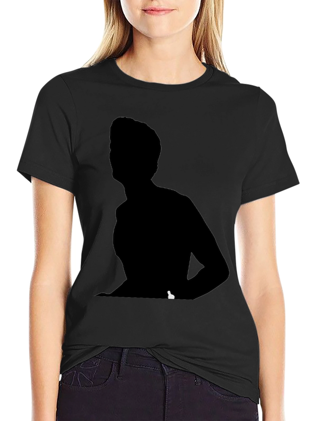 Silhouette Graphic Tee - Unisex Crew Neck T-Shirt