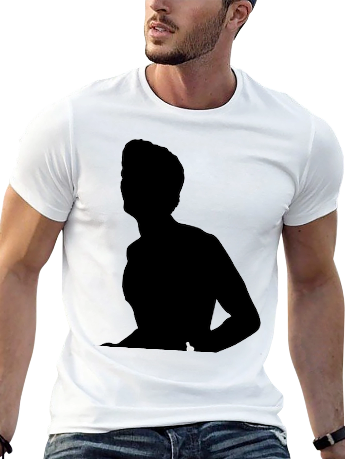 Silhouette Graphic Tee - Unisex Crew Neck T-Shirt
