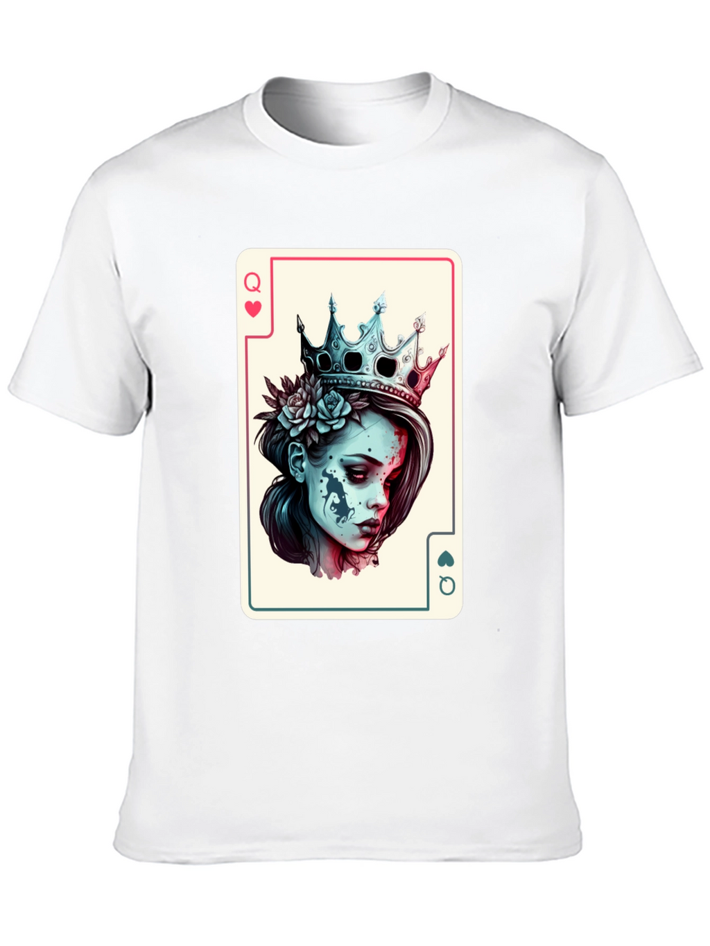 Queen of Hearts Card T-Shirt