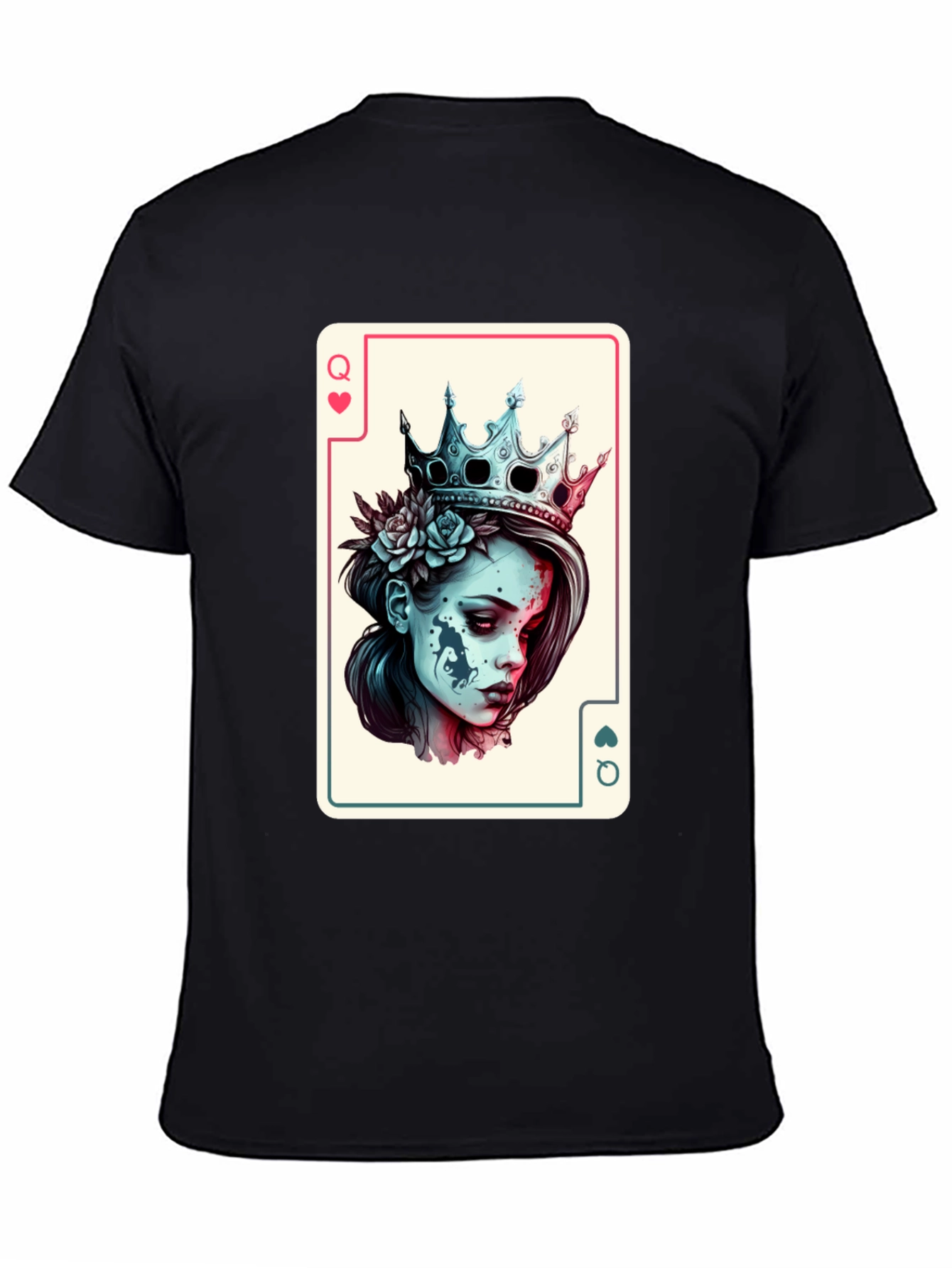 Queen of Hearts Card T-Shirt