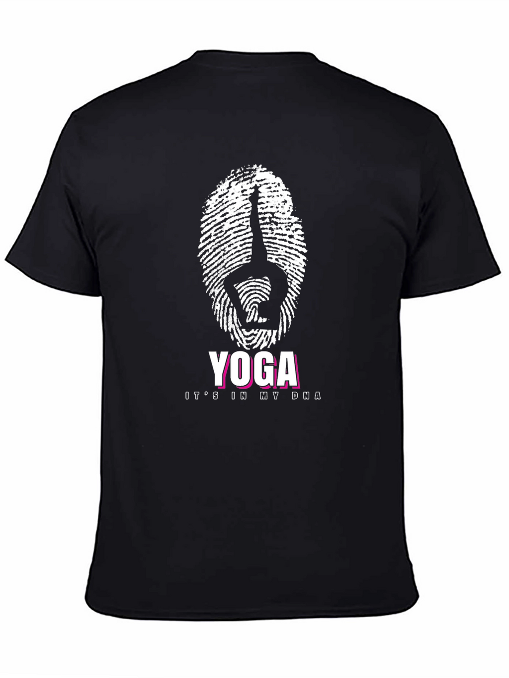 Yoga DNA Graphic Tee - Black Unisex T-Shirt