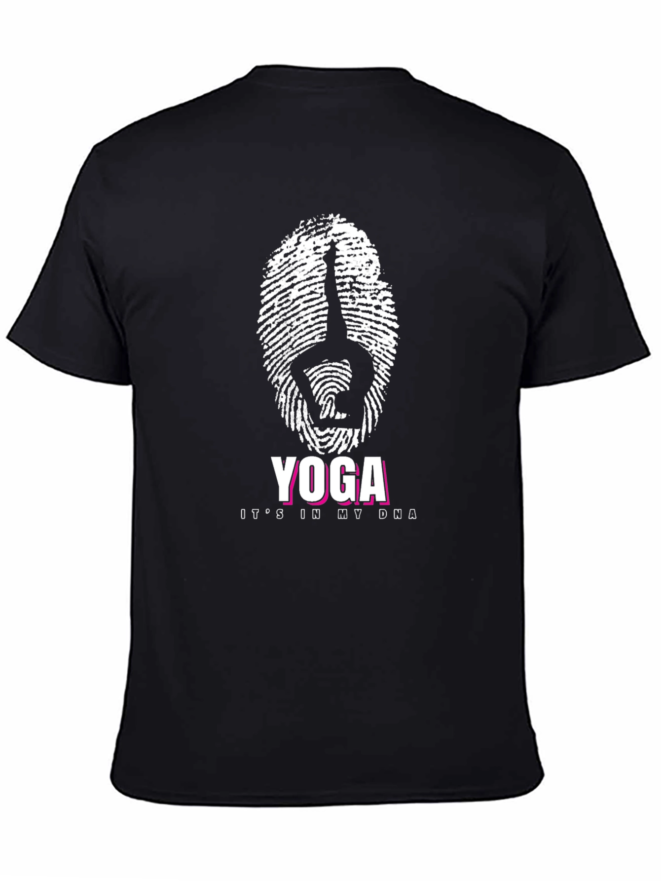 Yoga DNA Graphic Tee - Black Unisex T-Shirt