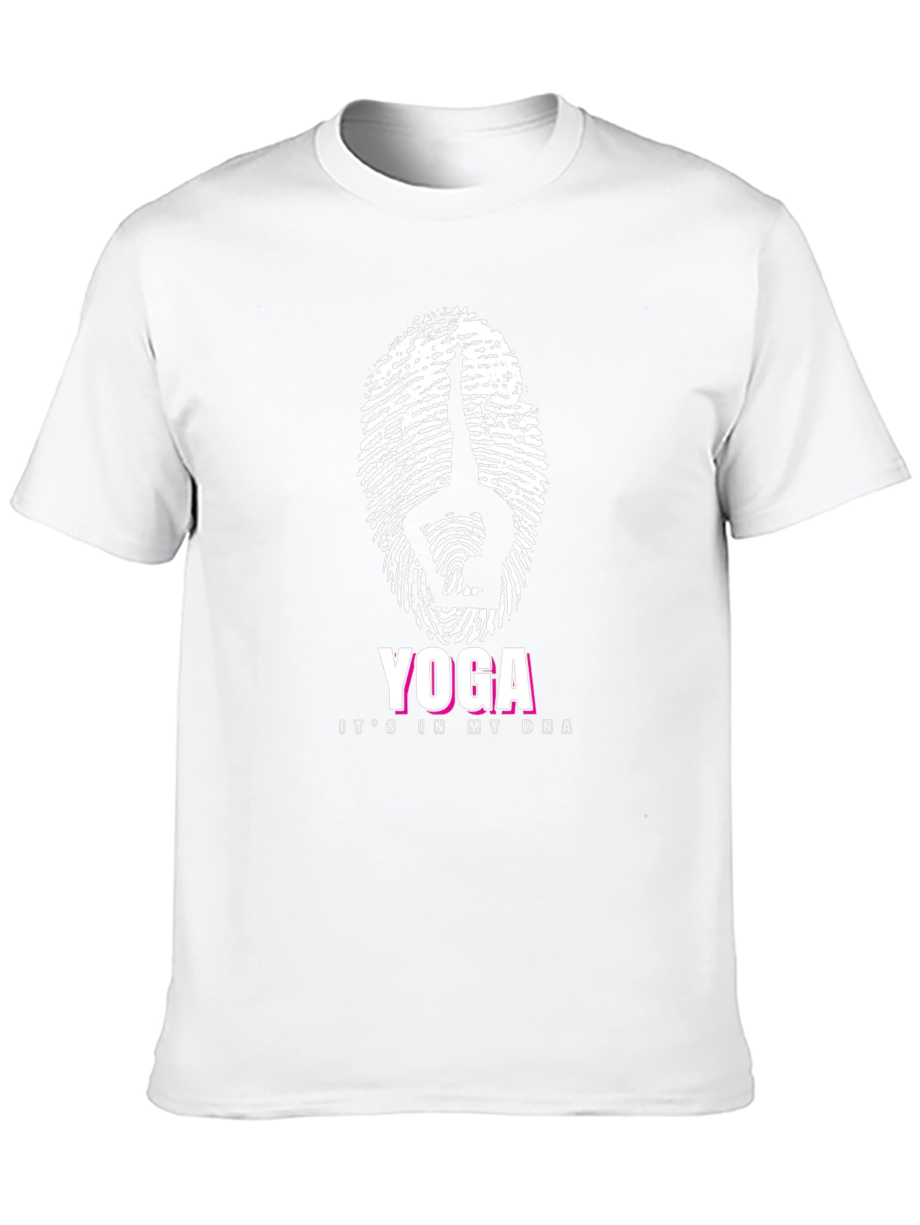 Yoga DNA Graphic Tee - Black Unisex T-Shirt
