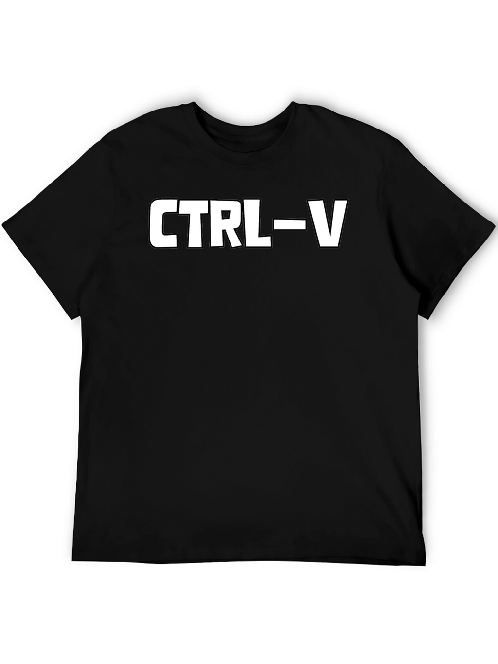 CTRL-V Paste Command Black T-Shirt