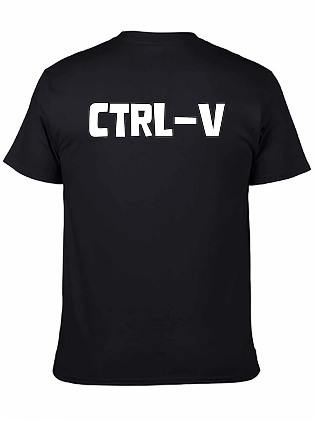 CTRL-V Paste Command Black T-Shirt
