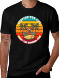 Surfing Skeleton Graphic Tee - Enjoy Summer Life