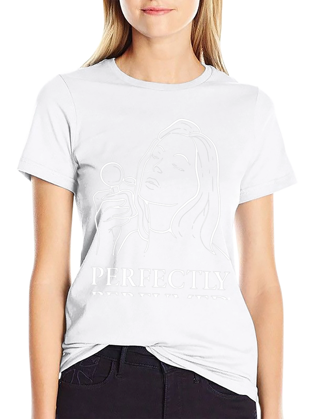 Perfume Lady Black T-Shirt