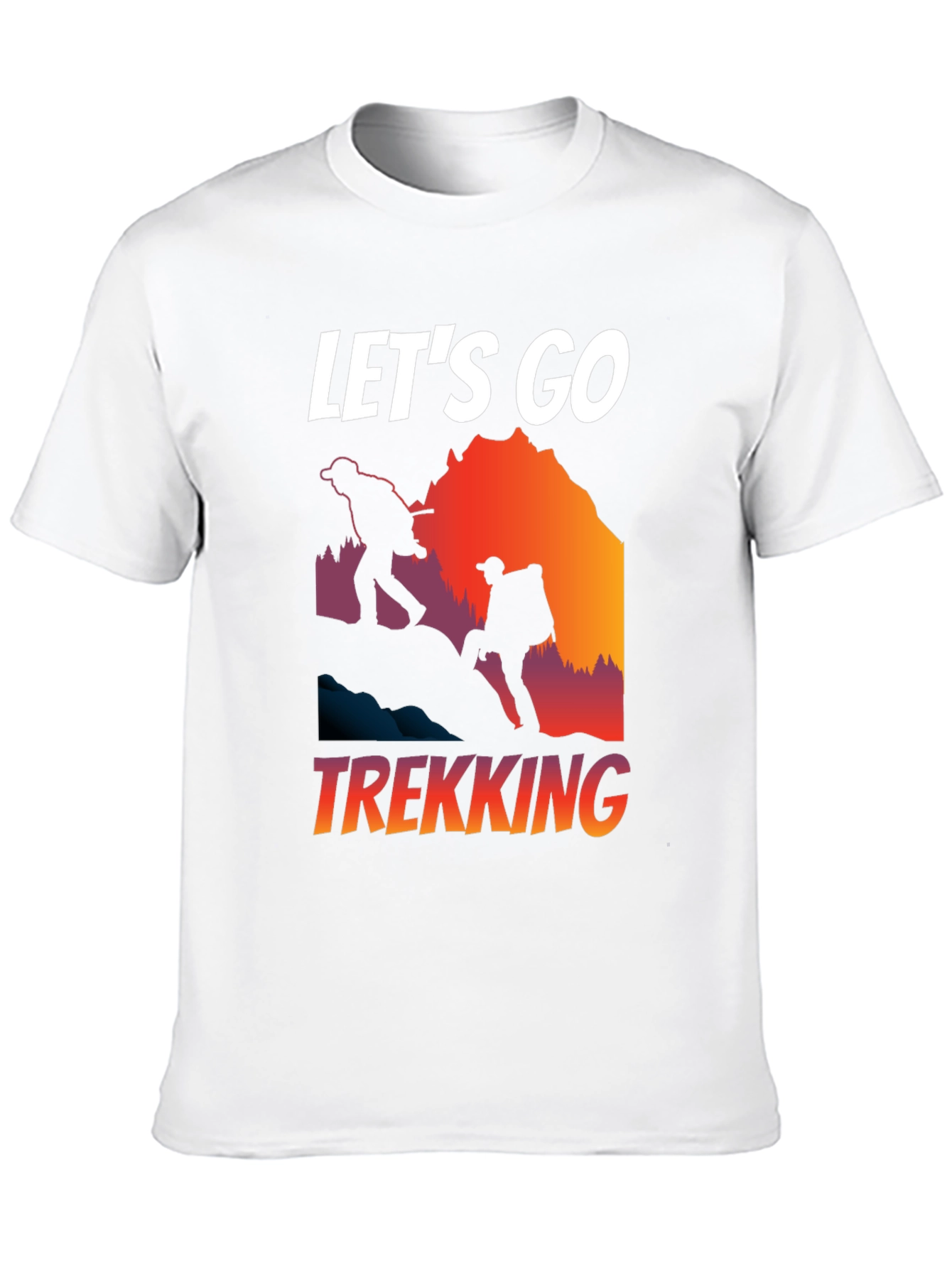 Lets Go Trekking Graphic Tee