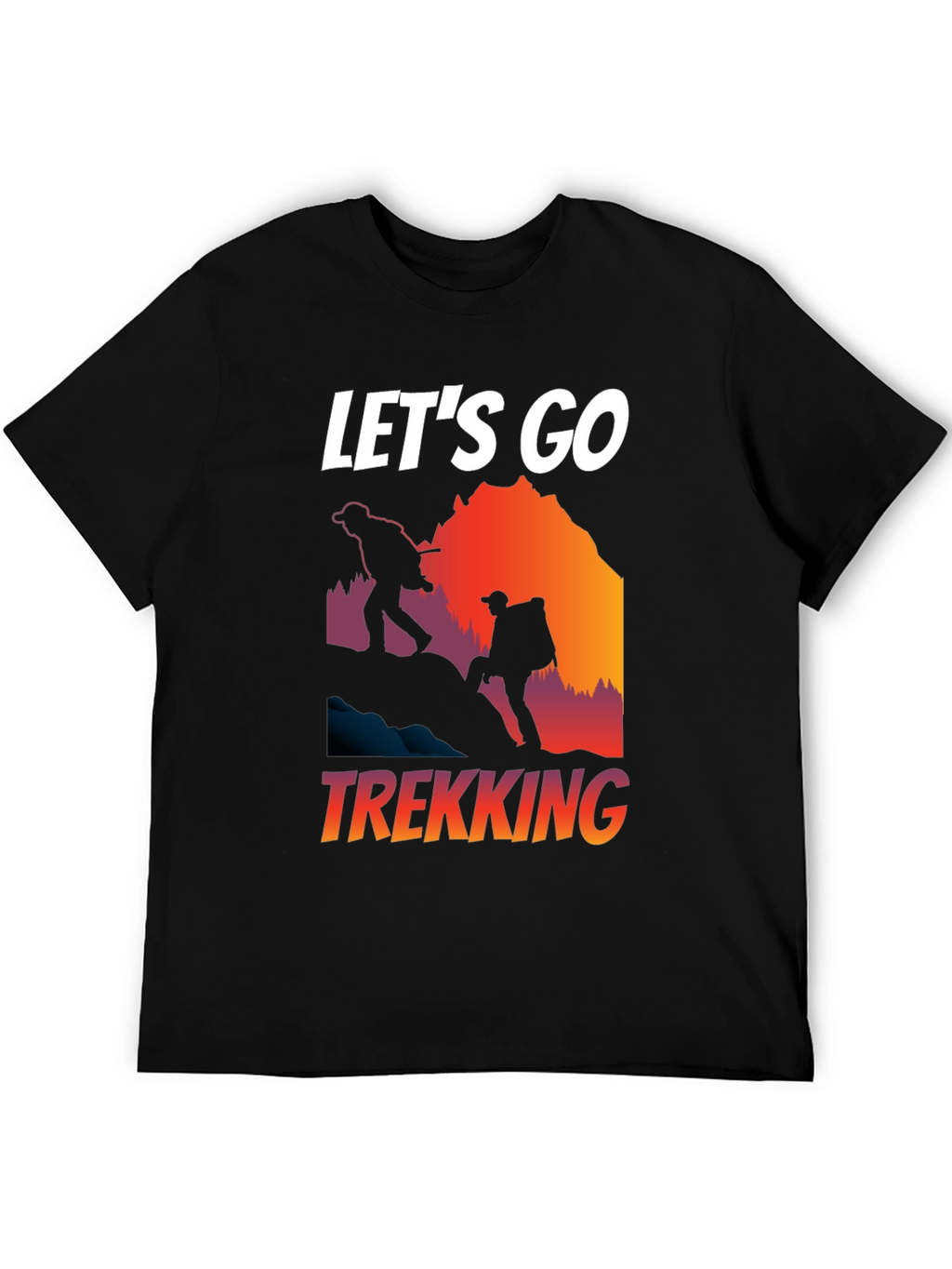 Lets Go Trekking Graphic Tee