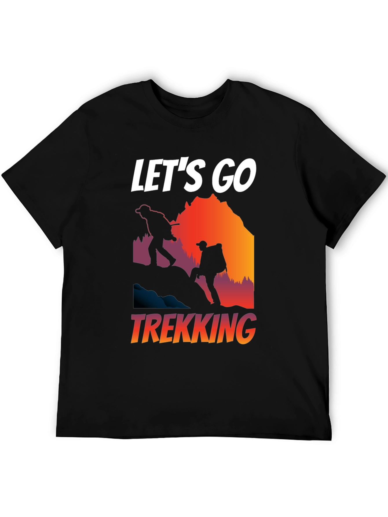 Lets Go Trekking Graphic Tee