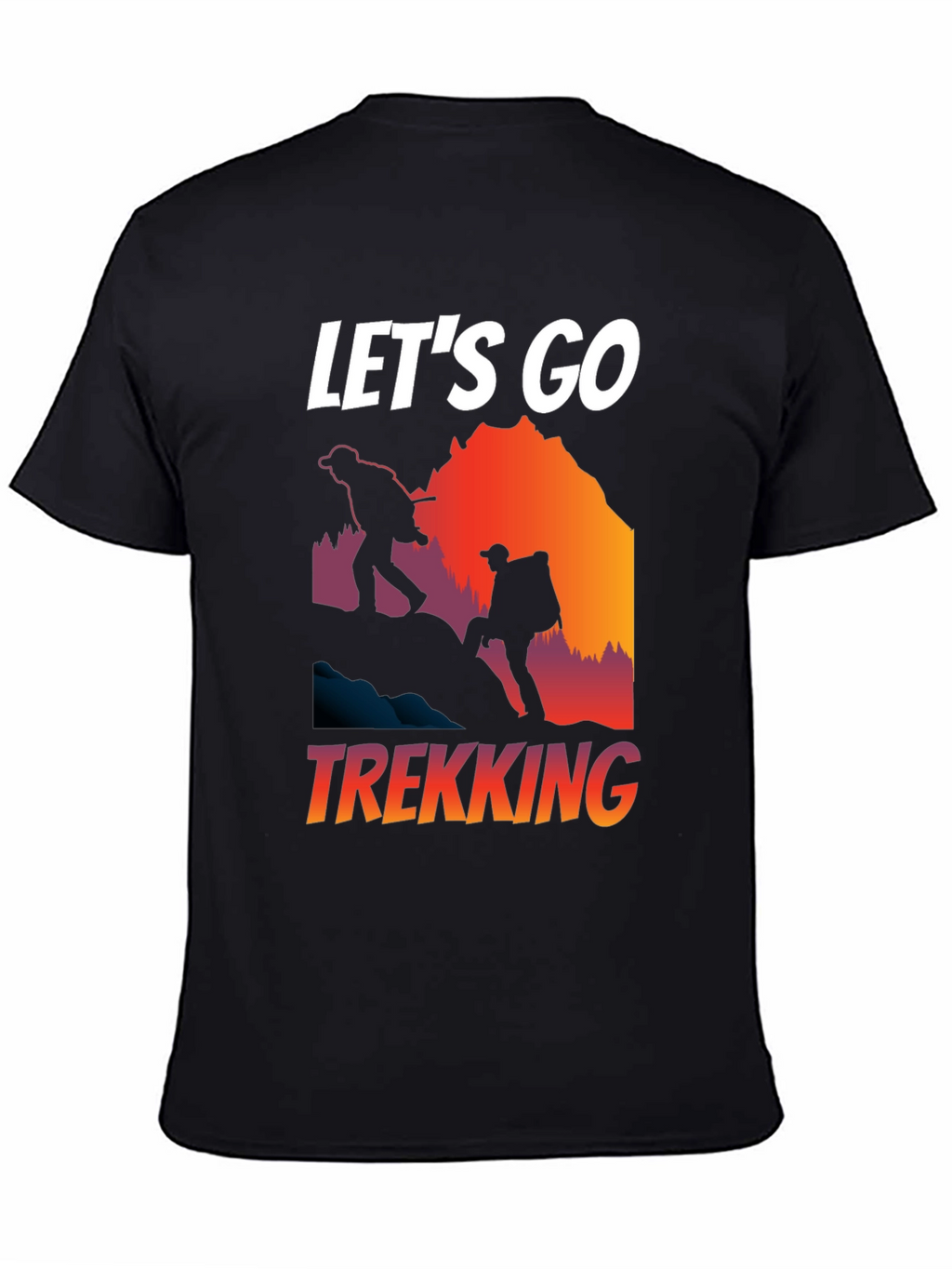 Lets Go Trekking Graphic Tee