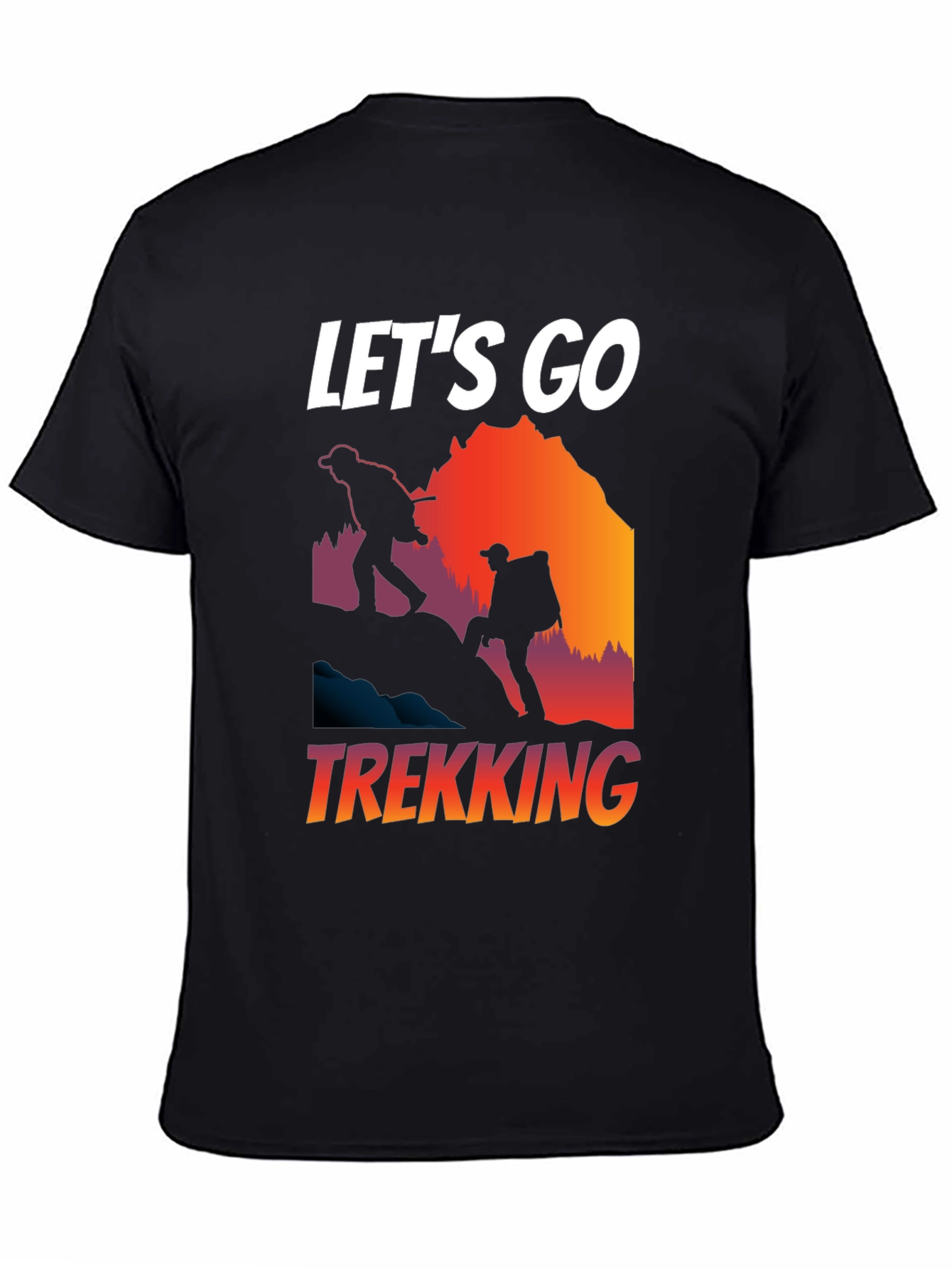 Lets Go Trekking Graphic Tee