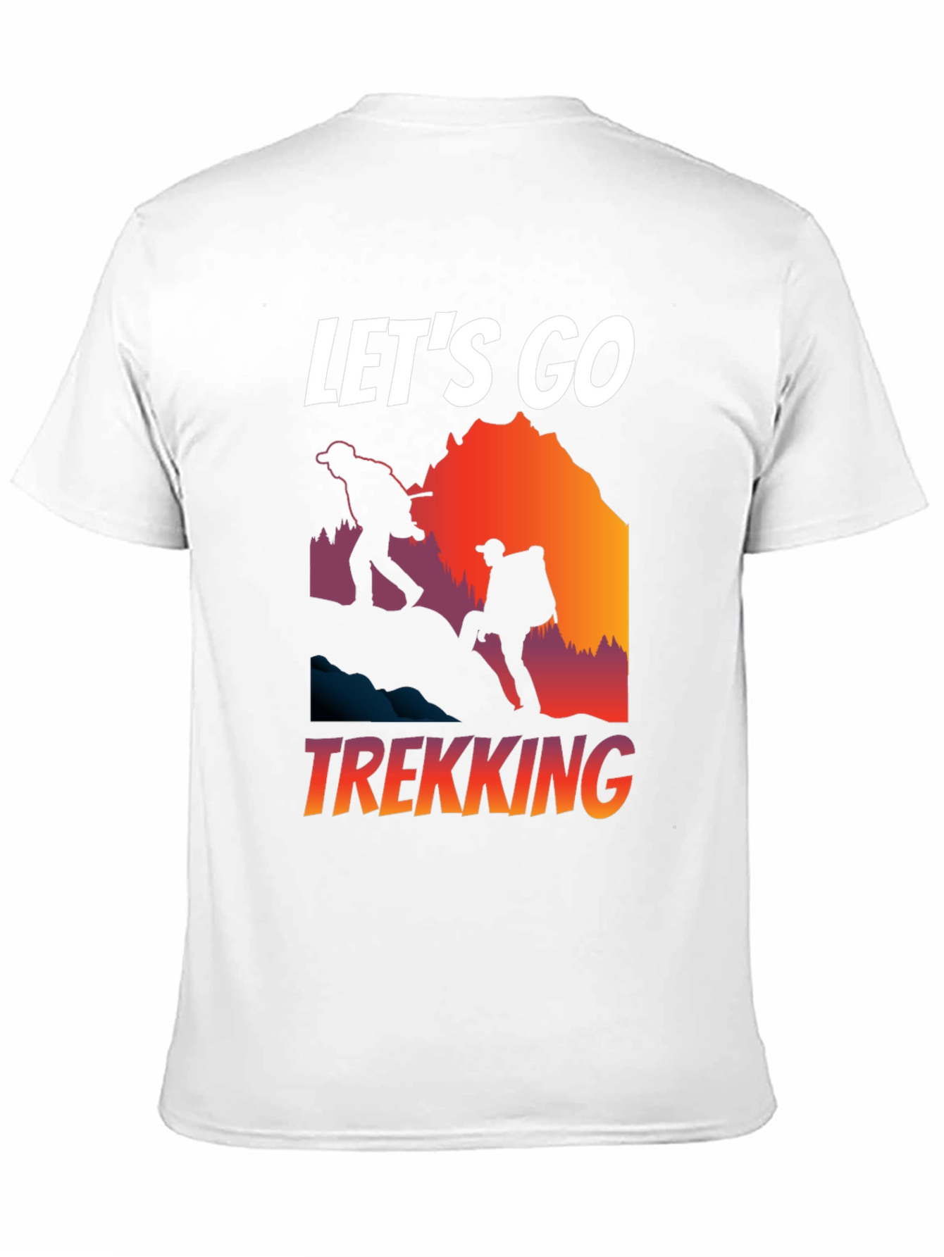 Lets Go Trekking Graphic Tee