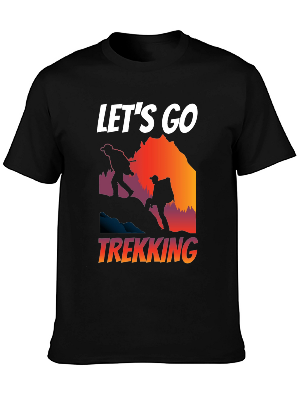 Lets Go Trekking Graphic Tee