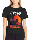 Lets Go Trekking Graphic Tee