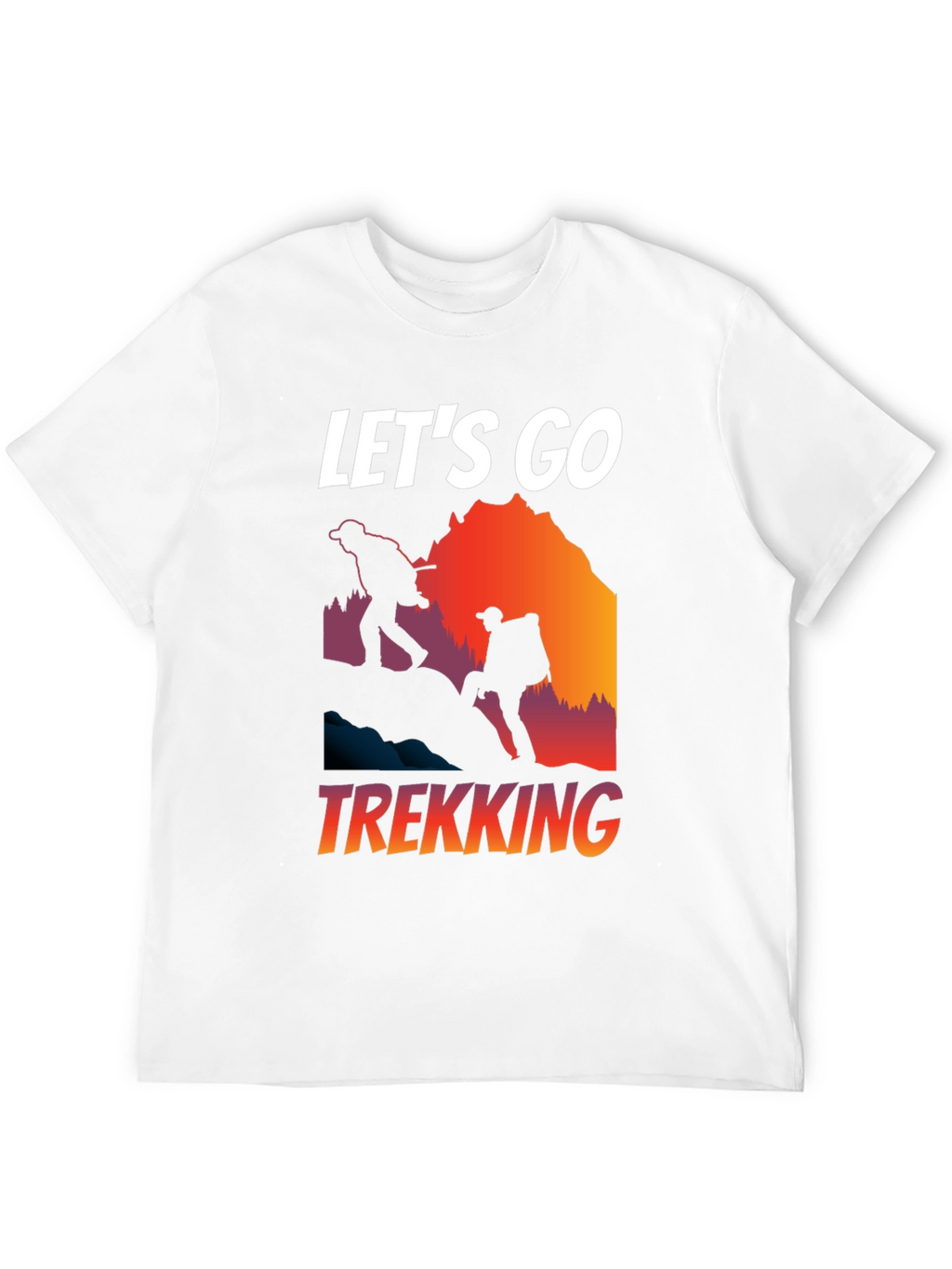 Lets Go Trekking Graphic Tee
