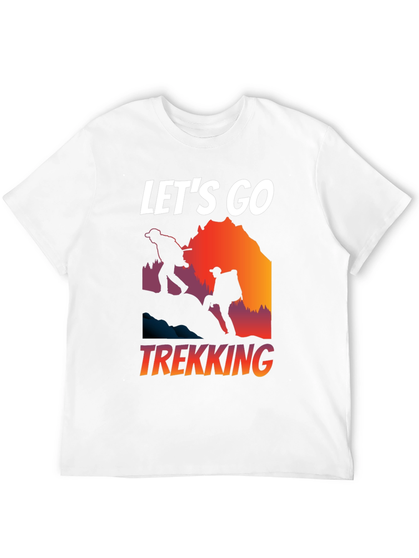 Lets Go Trekking Graphic Tee
