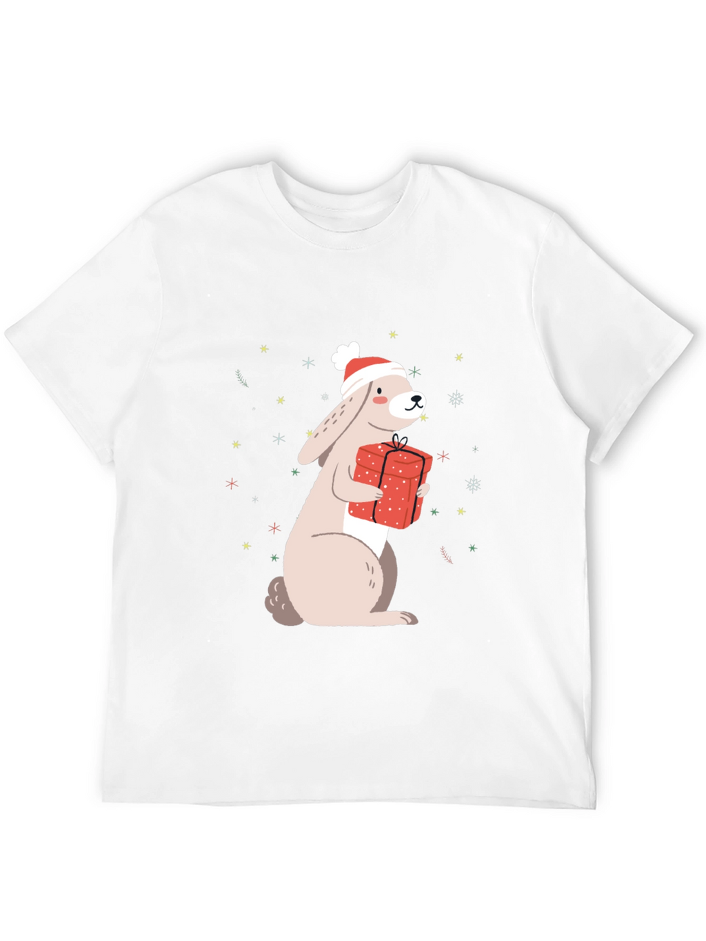 Festive Rabbit T-Shirt: Holiday Gift Edition