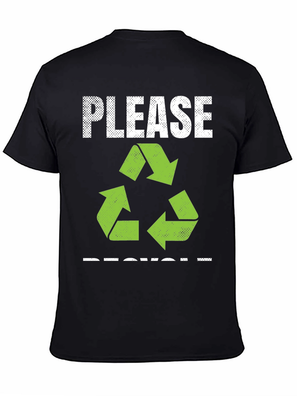 Eco-Friendly Please Recycle Graphic Tee