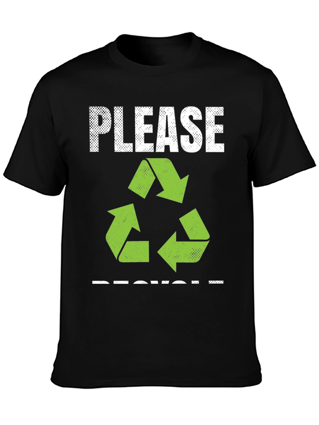 Eco-Friendly Please Recycle Graphic Tee